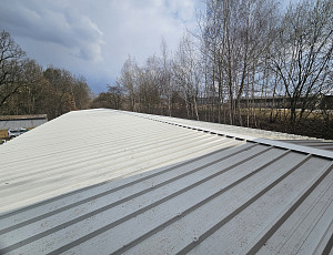 Rekonstrukce opláštění skladové haly